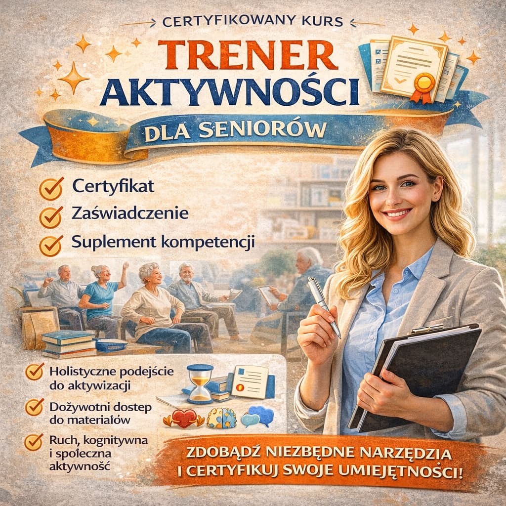 Trener Aktywności dla Seniorów Trener Aktywności dla Seniorów